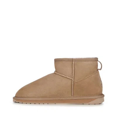 Emu Australia Sheepskin Ankle Boots In Neutral