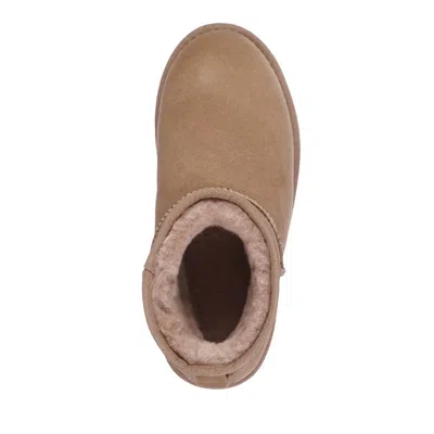 Emu Australia Sheepskin Ankle Boots In Neutral