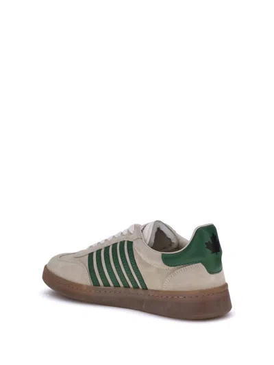 Dsquared2 Men Boxer Sneakers In Gray