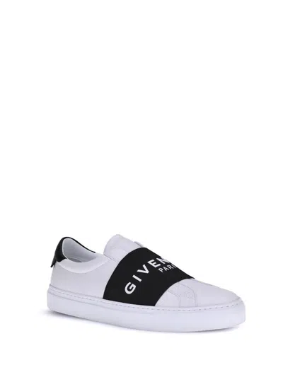 Givenchy Urban Street Sneakers In Leather With Elastic Band