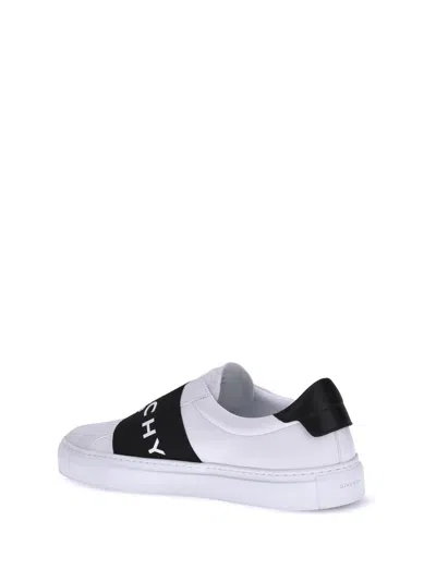 Givenchy Urban Street Sneakers In Leather With Elastic Band