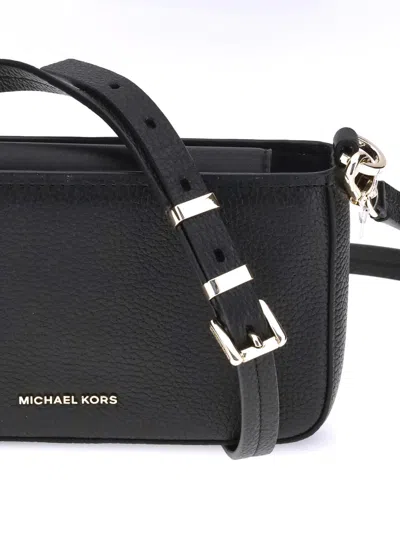 Michael Kors Bryant Functional Shoulder Bag With Removable Handle In Black