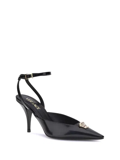Versace Pumps In Black