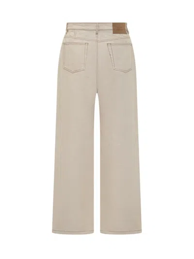 Ami Alexandre Mattiussi Ami Paris Jeans In Neutral
