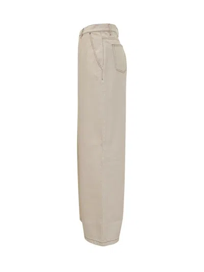 Ami Alexandre Mattiussi Ami Paris Jeans In Neutral