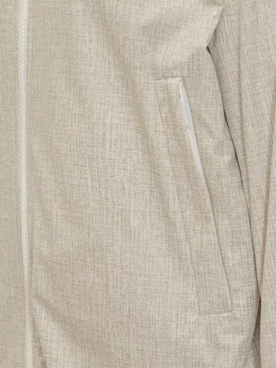 Hugo Boss Boss P-hanry-bmp Jacket In Neutral