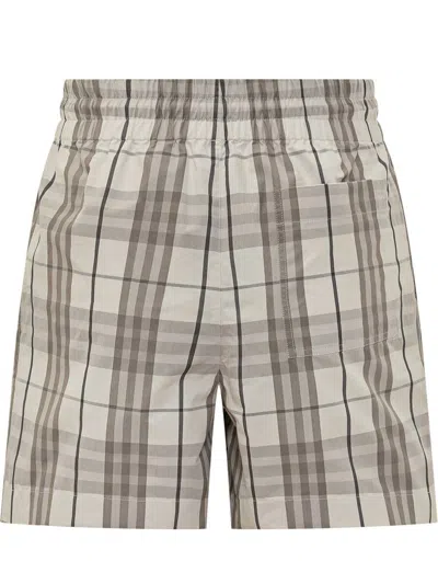 Burberry Short Pants In Multi