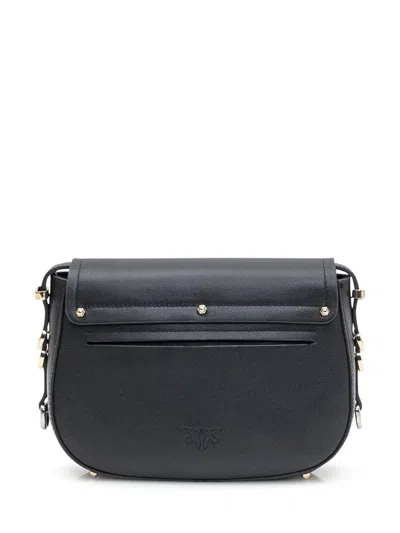 Pinko Saddle Mini Crossbody Bags Black