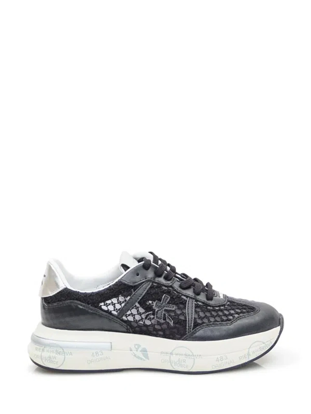 スニーカー PREMIATA Women Sneakers CASSIE VAR 7389 Black Premiata Cassie sneaker VAR 7389 Black