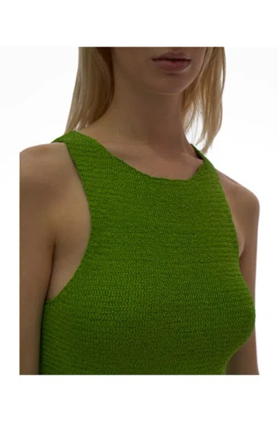 Helmut Lang Sleeveless Textured Knit Top