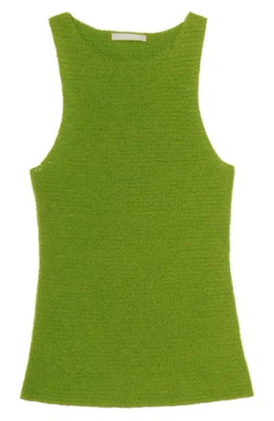 Helmut Lang Sleeveless Textured Knit Top