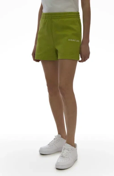 Helmut Lang Cotton Logo Sweat Shorts