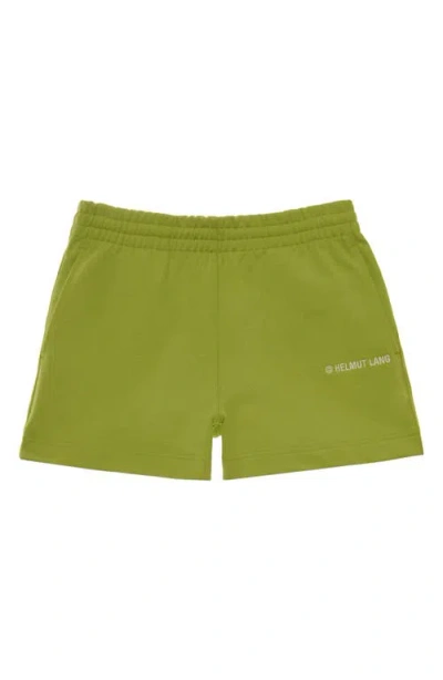 Helmut Lang Cotton Logo Sweat Shorts