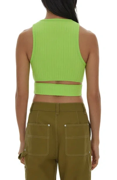 Helmut Lang Crop Rib Tank