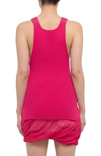 Helmut Lang Ribbed Tank Top