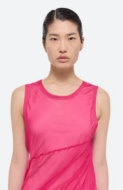 Helmut Lang Womens Gathered Above Knee Mini Dress