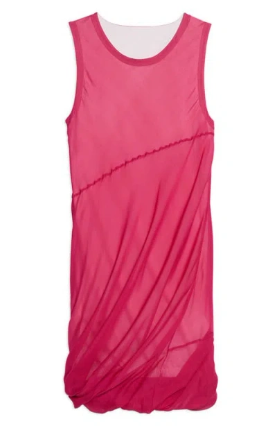 Helmut Lang Womens Gathered Above Knee Mini Dress