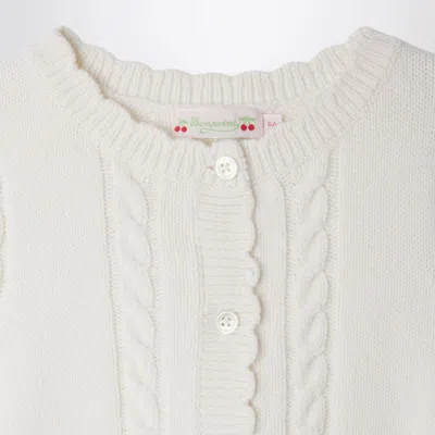 Bonpoint White Jobolene Vest In White