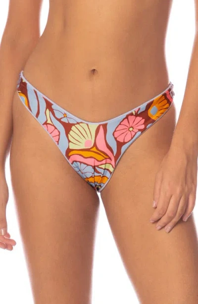 Maaji Serenity Blue Splendor Reversible Bikini Bottoms