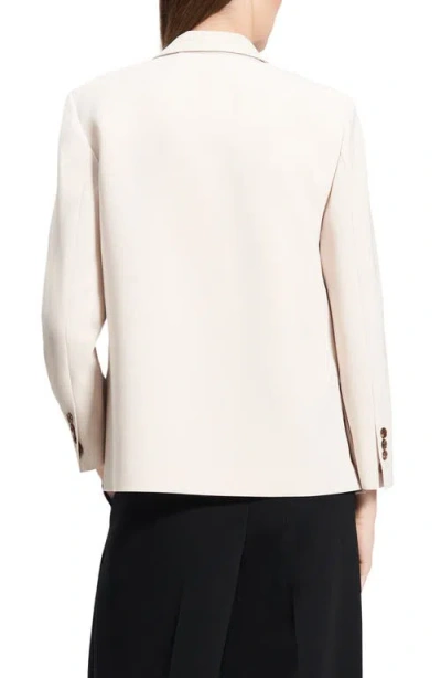 Theory Staple Admiral Crepe Blazer In White