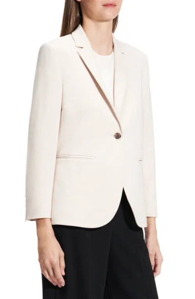 Theory Staple Admiral Crepe Blazer In White