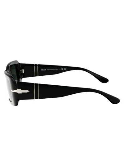 Persol Womens Black Po3332s Francis Rectangle-frame Acetate Sunglasses
