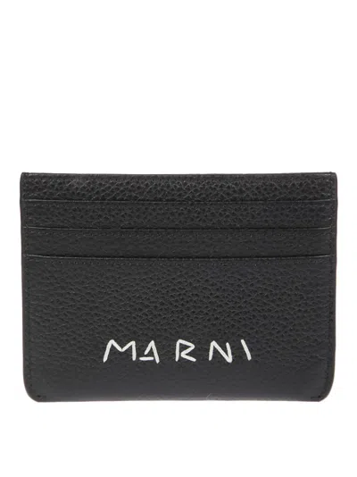 Marni Textured Wallet With Subtle Branding