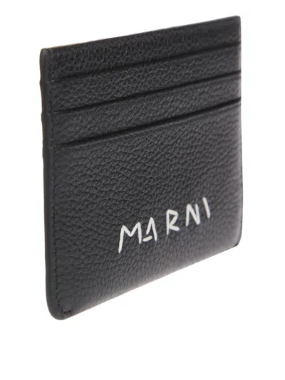 Marni Textured Wallet With Subtle Branding