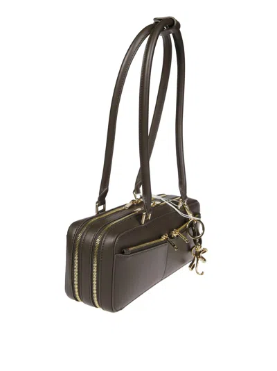 Self-portrait Baguette Shoulder Bag Whith Charm