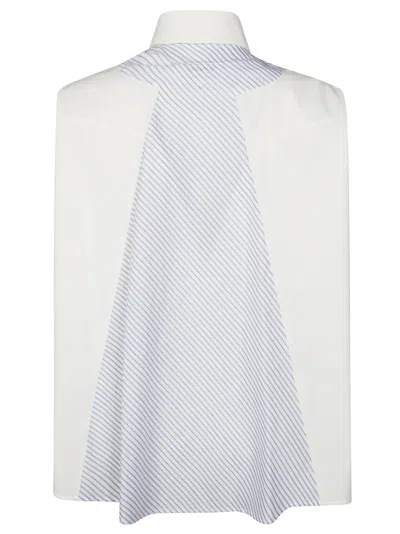 Mm6 Maison Margiela Mm6 By Maison Margiela Long Sleeve Shirt In White