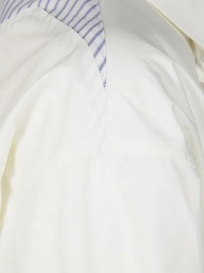 Mm6 Maison Margiela Mm6 By Maison Margiela Long Sleeve Shirt In White