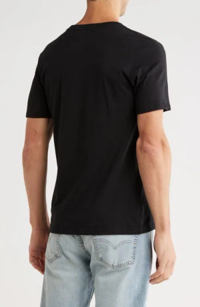 Goodie Two Sleeves Everything's Fine Cotton Graphic T-shirt In Black