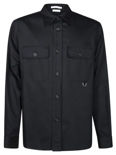 Paolo Pecora Button-up Structured Jacket With Chest Pockets
