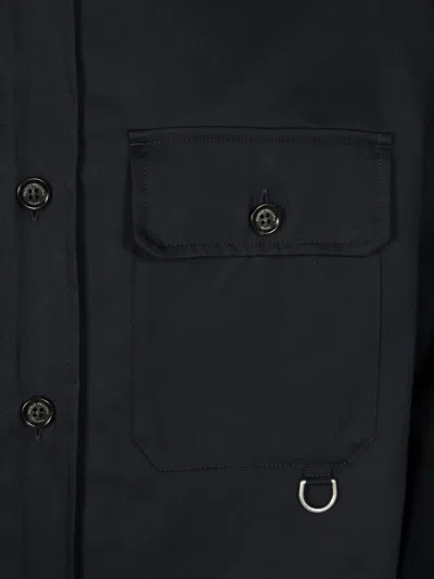Paolo Pecora Button-up Structured Jacket With Chest Pockets