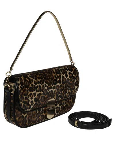 Apc A.p.c. Grace Leopard Printed Clutch Bag