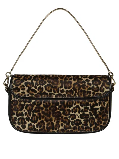 Apc A.p.c. Grace Leopard Printed Clutch Bag