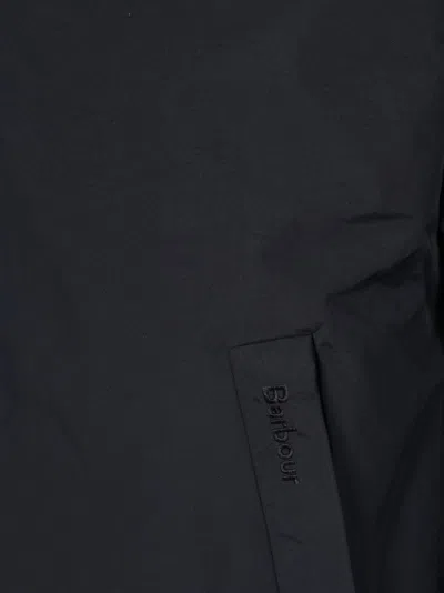 Barbour Zip-closure Bomber Jacket With Shirt Collar