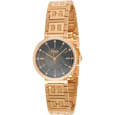 Fendi Forever Diamond Mother-of-pearl Bracelet Strap Watch, 29mm