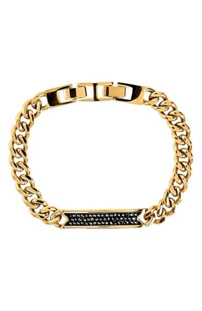 American Exchange Pavé Crystal Bar Necklace & Bracelet Set
