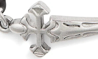 Eye Candy Los Angeles Tariq Cross Chain Bracelet