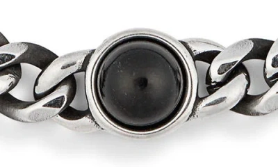 Eye Candy Los Angeles Cabochon Stud Chain Bracelet