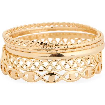 Nordstrom Rack 6-pack Bangle Bracelet Set