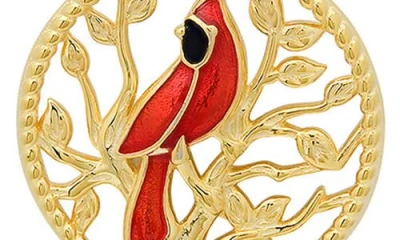 Queen Jewels Cardinal Pendant Necklace