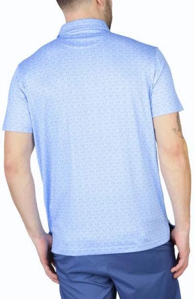 Tailorbyrd Golf Clubs Performance Polo In Blue