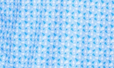 Tailorbyrd Badminton Print Performance Polo In Blue