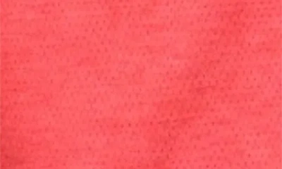 Tailorbyrd Mélange Mesh Performance Polo In Red