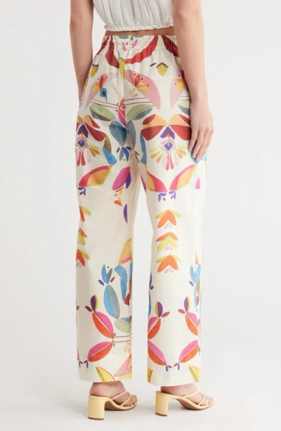 Industry Republic Clothing Leaf Print Cotton Pajama Pants