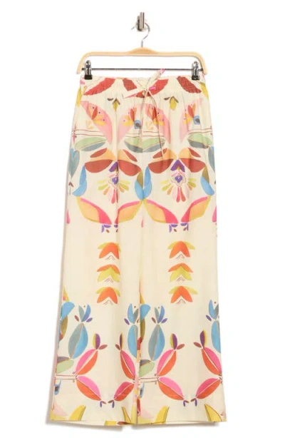 Industry Republic Clothing Leaf Print Cotton Pajama Pants
