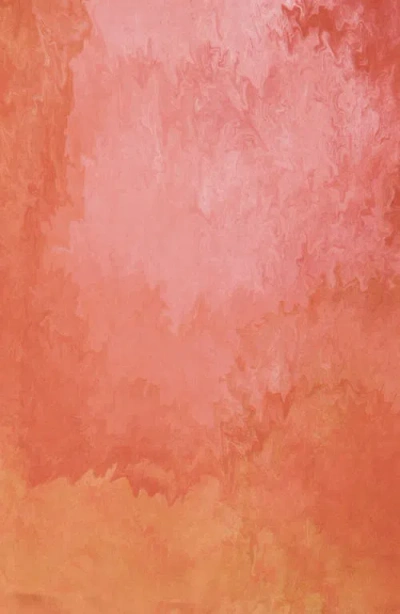 Steve Madden Painterly Satin Square Scarf