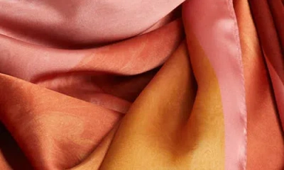 Steve Madden Painterly Satin Square Scarf